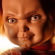 A close-up of Chucky